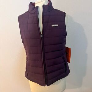 NWT Field Stream Lotus purple reversible puffer vest